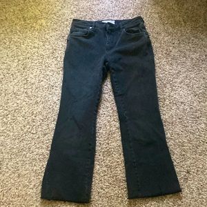 Free People mid rise cropped jeans